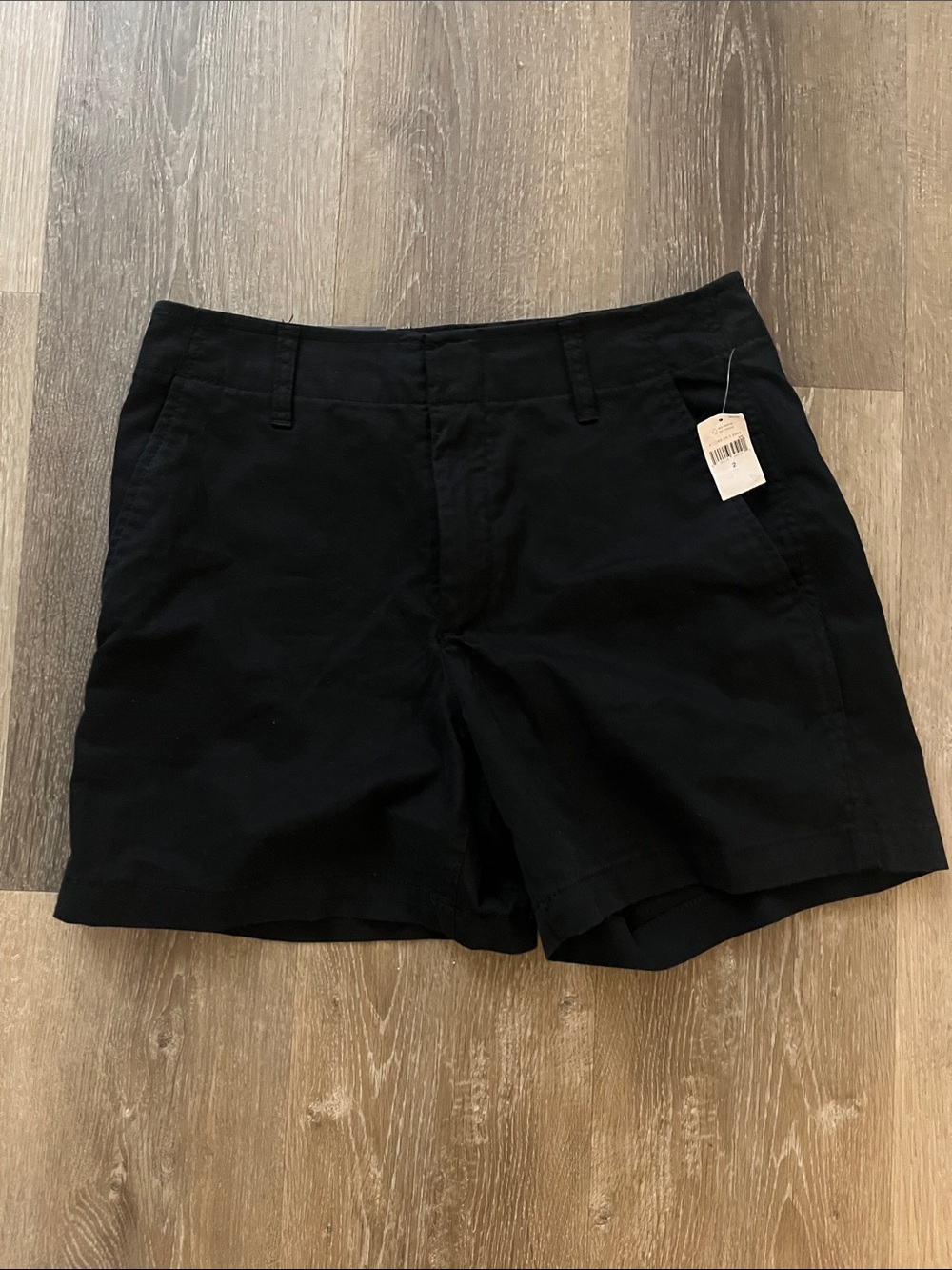 GAP Black Flat-Front Men's Shorts